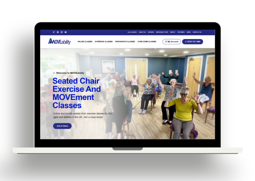 Social enterprise website design